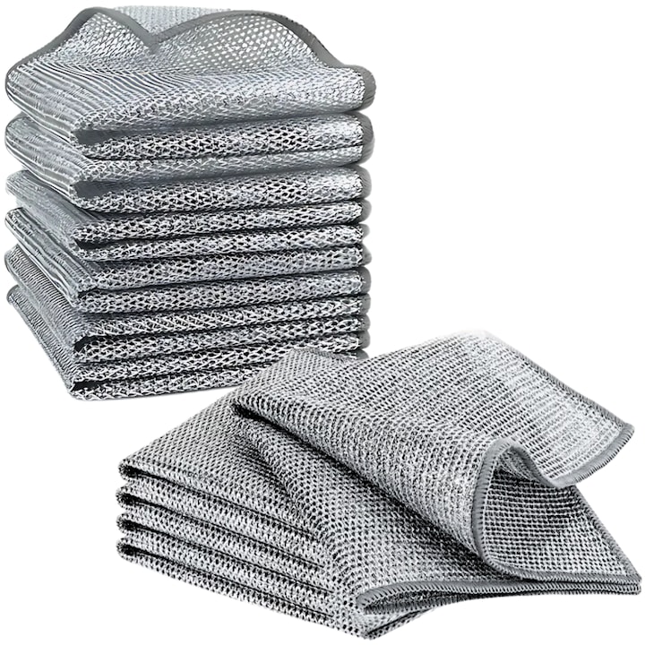 Set 20 lavete cu dublu strat, 20 x 20 cm