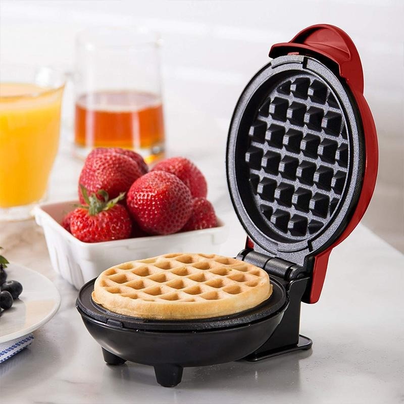 Mini aparat de facut gofre, invelis antiaderent