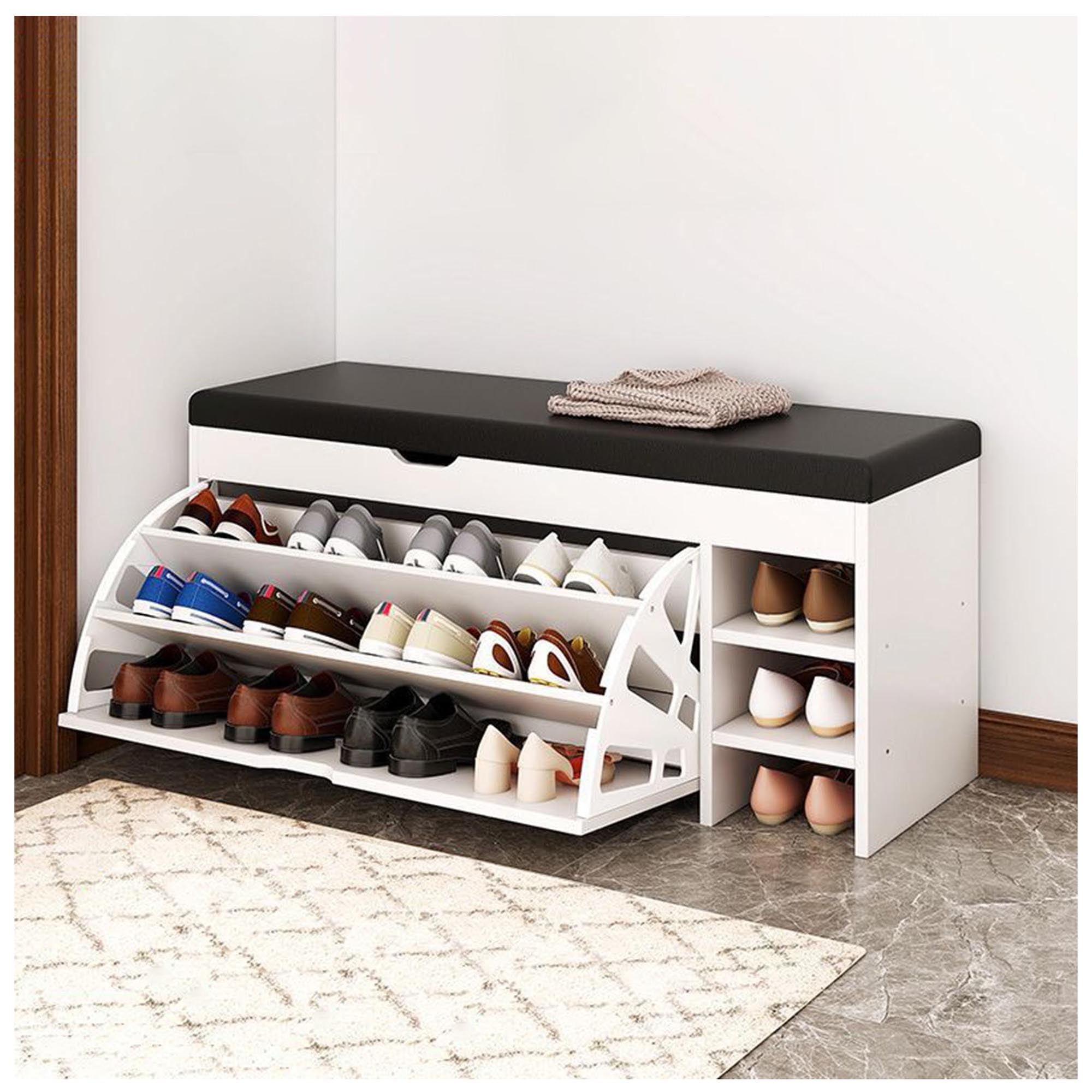 Dulap pentru pantofi, 100 x 34 x 50 cm, Alb