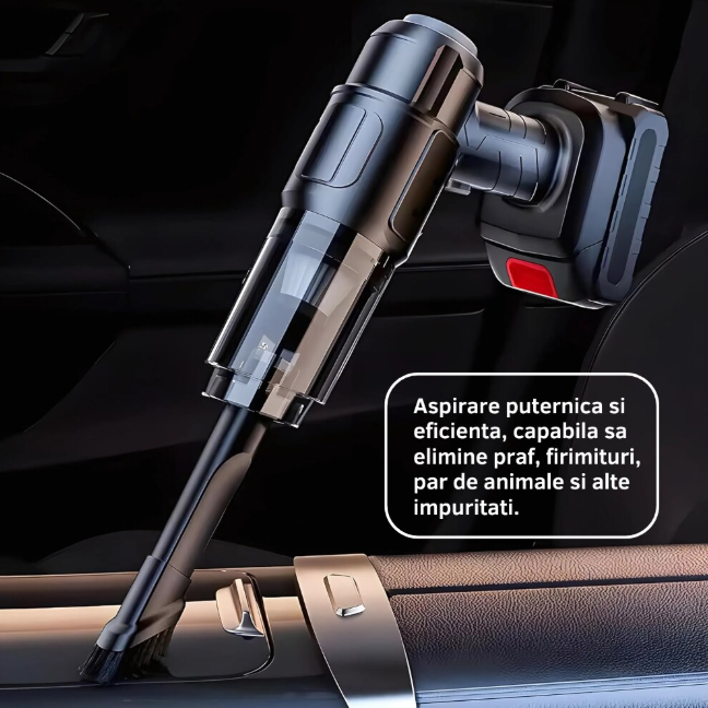 Aspirator cu acumulator 48V, putere 100 W