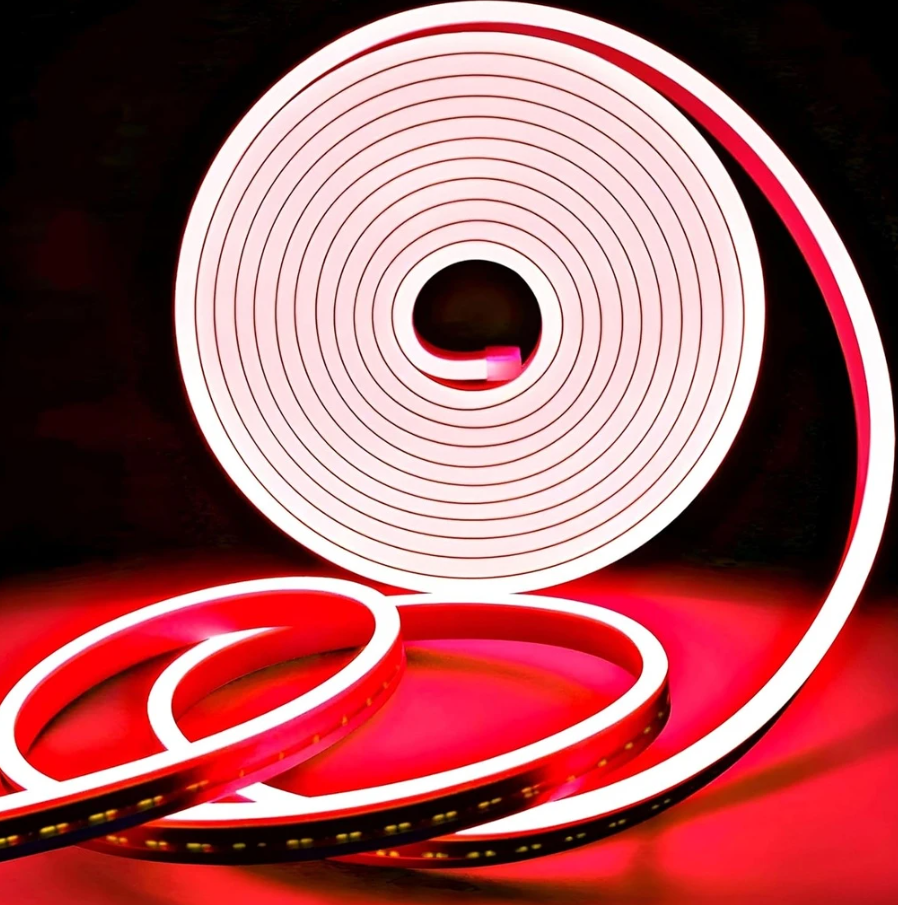 Banda LED neon flexibila 5M, alimentare 220 V