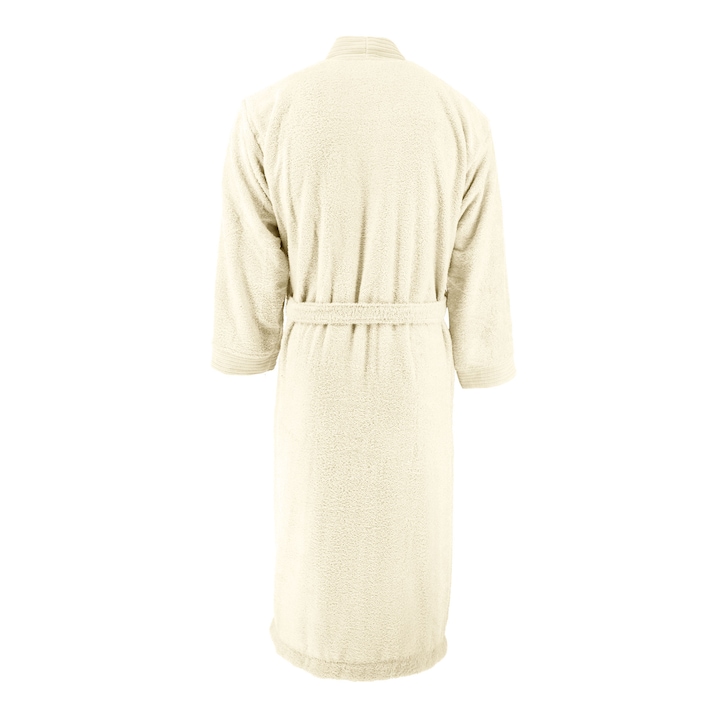 Halat baie bumbac, S-XXL, 100% bumbac, Ivoire