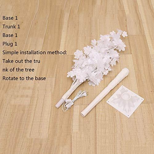 Copac decorativ sarbatori, 180 cm, lumina calda