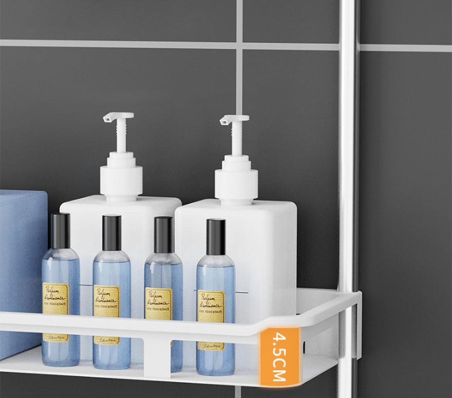 Suport depozitare pentru toaleta, 2 polite