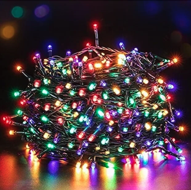 Instalatie LED fir 50 M, rola 300 LED, Multicolor