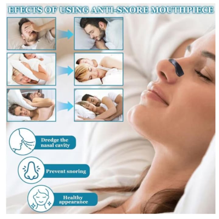 Set 2 x Benzi nazale magnetice antisforait, 15 bucati