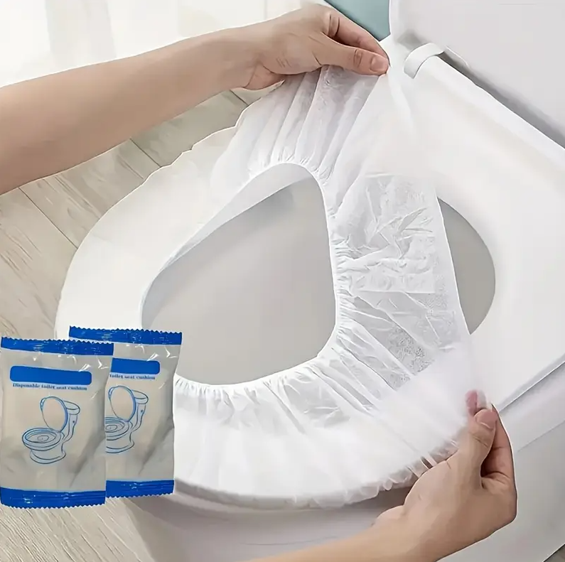 Set 50 x Huse de unica folosinta pentru toaleta