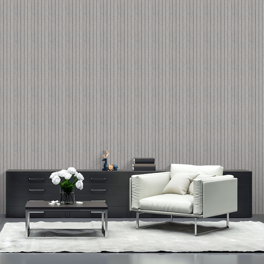 Set 5 panouri decorative autoadezive, Gri