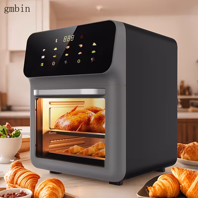 Friteuza electrica cu aer cald, Putere 1350 W, Capacitate 10 Litri