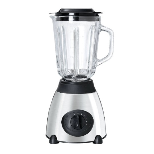 Blender din Inox, 2 in1, 5 viteze, 2200 W, rasnita inclusa
