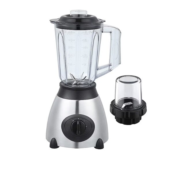 Blender din Inox, 2 in1, 5 viteze, 2200 W, rasnita inclusa