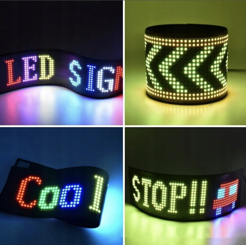 Banda LED RGB Devil Eye, Aplicatie, Telecomanda, Kit montaj inclus