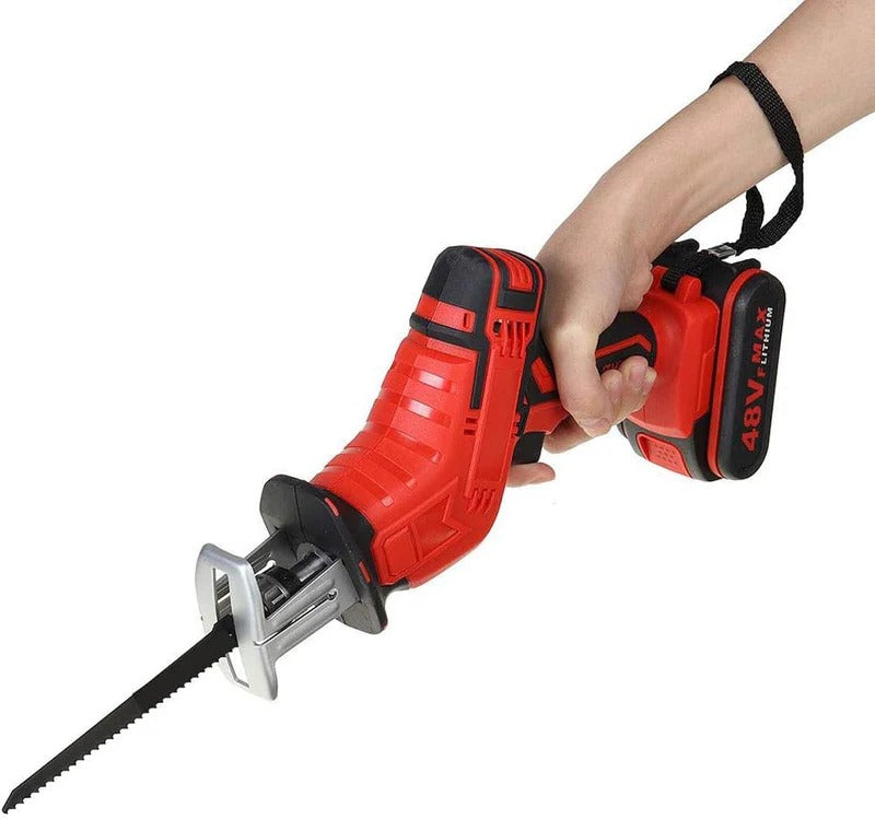 Fierastrau electric sabie, 2 acumulatori, 48V, 4 panze