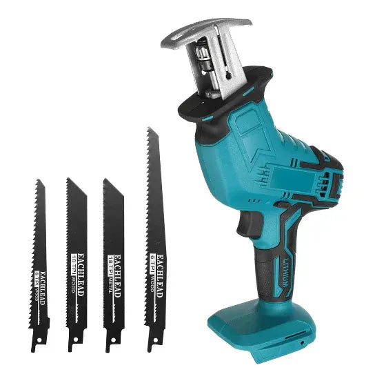 Fierastrau electric sabie, 2 acumulatori, 48V, 4 panze