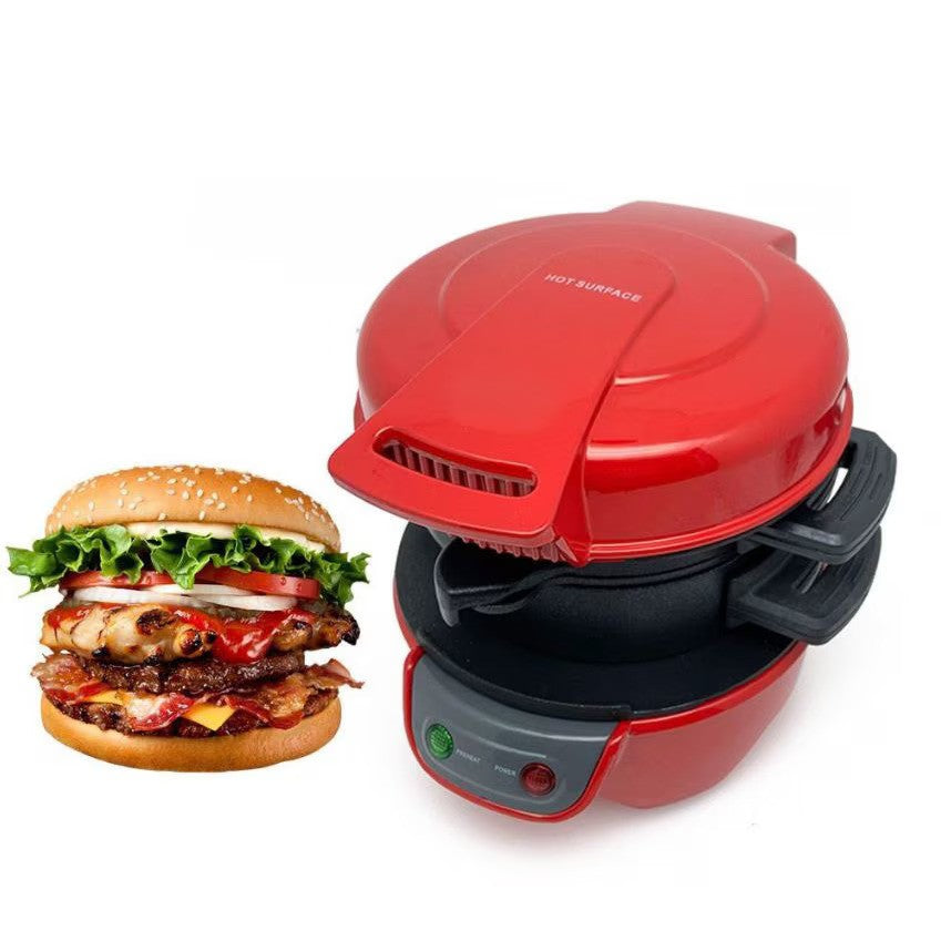 Aparat de facut burgeri, RAF 600W, Rosu