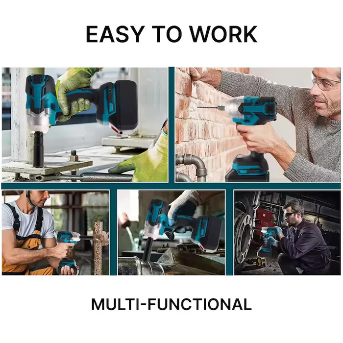 Masina de gaurit fara fir, Bormasina de impact, Set 40 de accesorii