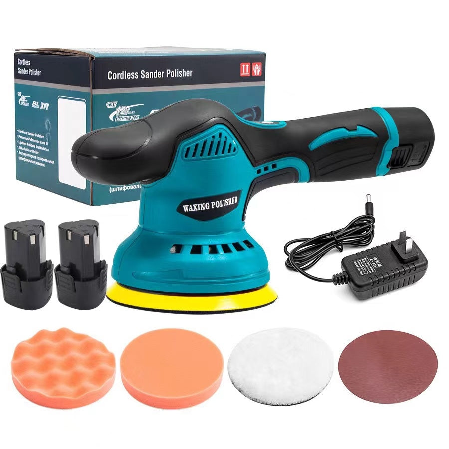 Aparat Polish Auto Profesional cu 2 Acumulatori 48V, 8 Viteze