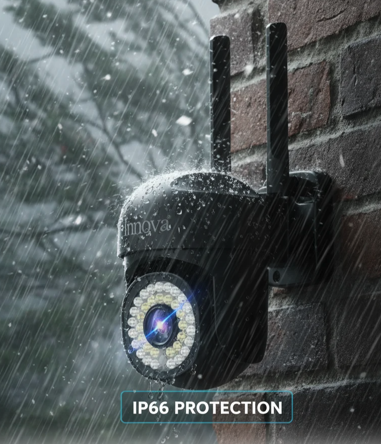 Camera Video Wi-Fi, 36 LED, Rezolutie HD, IP66, Card 32 GB