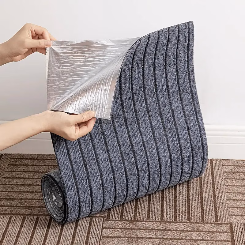 Covor adeziv 45x300 cm maro - traversa moderna