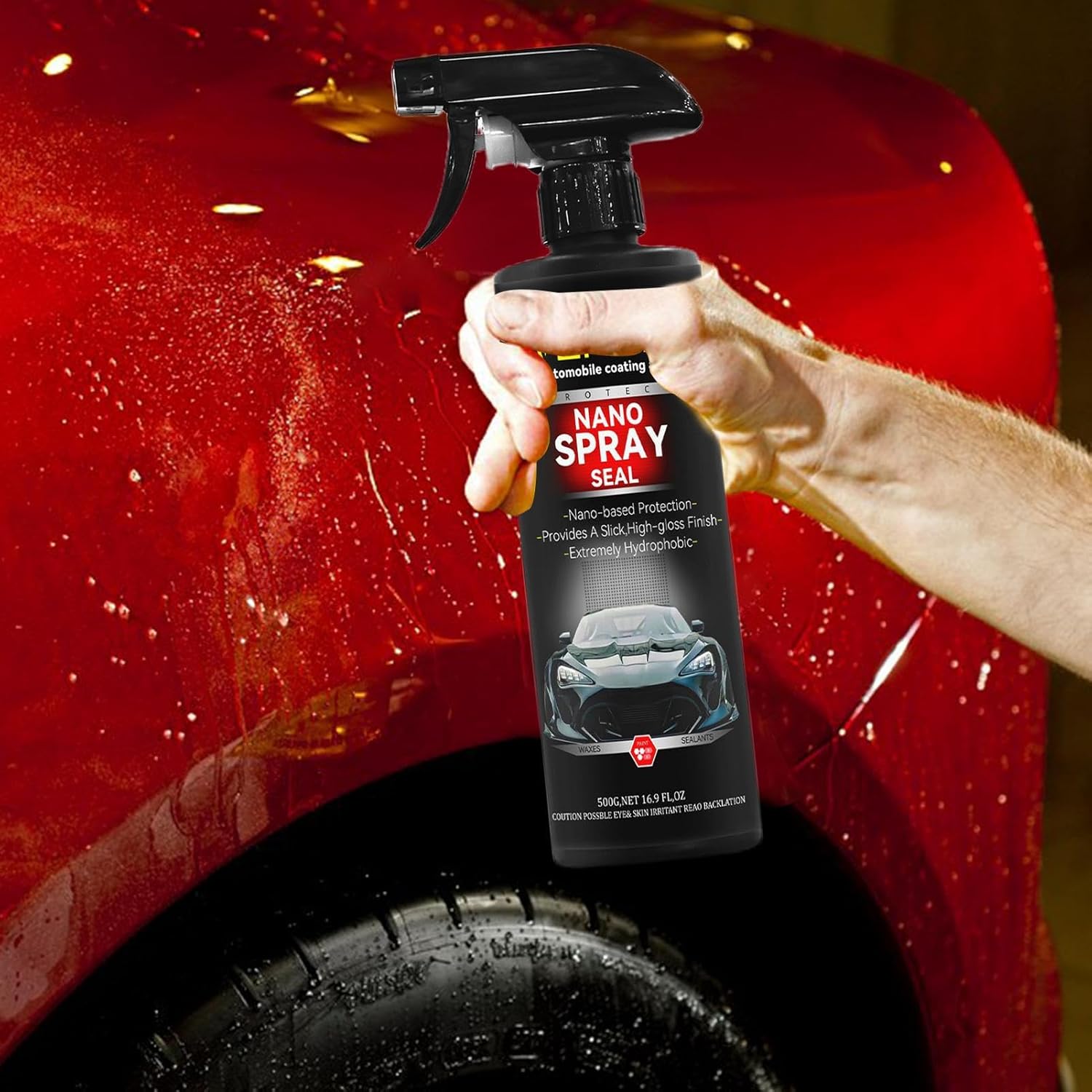 Set 2 x Spray Nano pentru masina cu acoperire rapida