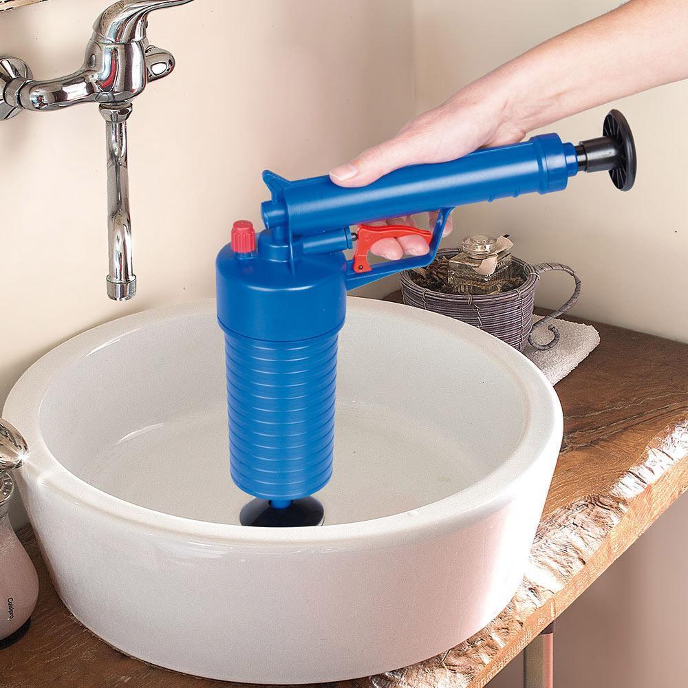 Pompa pentru desfundat - Pistol cu aer comprimat