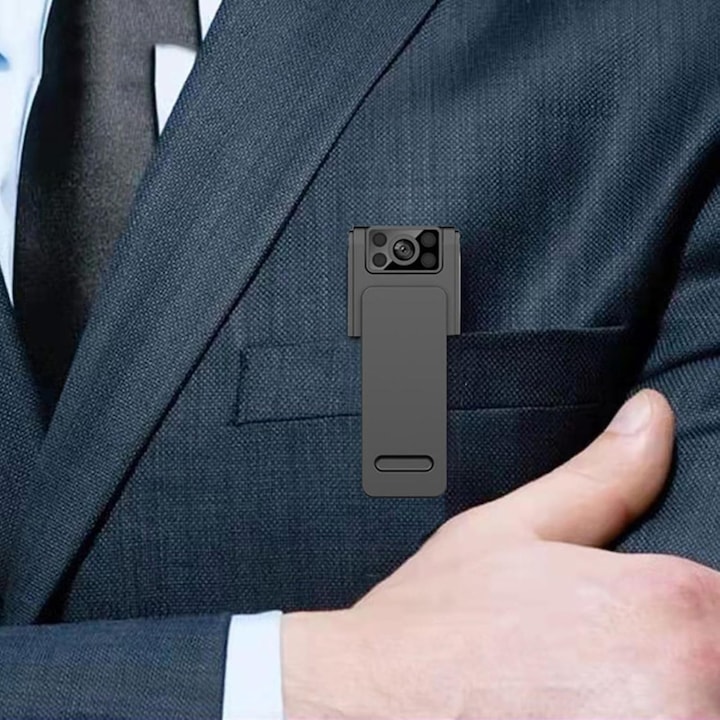 Camera video 1080p Full HD, slot card MicroSD, inregistrare audio