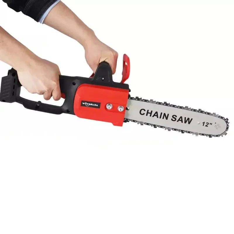 Drujba electrica, 2 acumulatori, 48 V, 2 lanturi, 1200 W, 4800 rpm