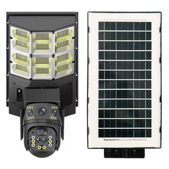 Lampa stradala solara cu camera Wi-Fi V380 PRO