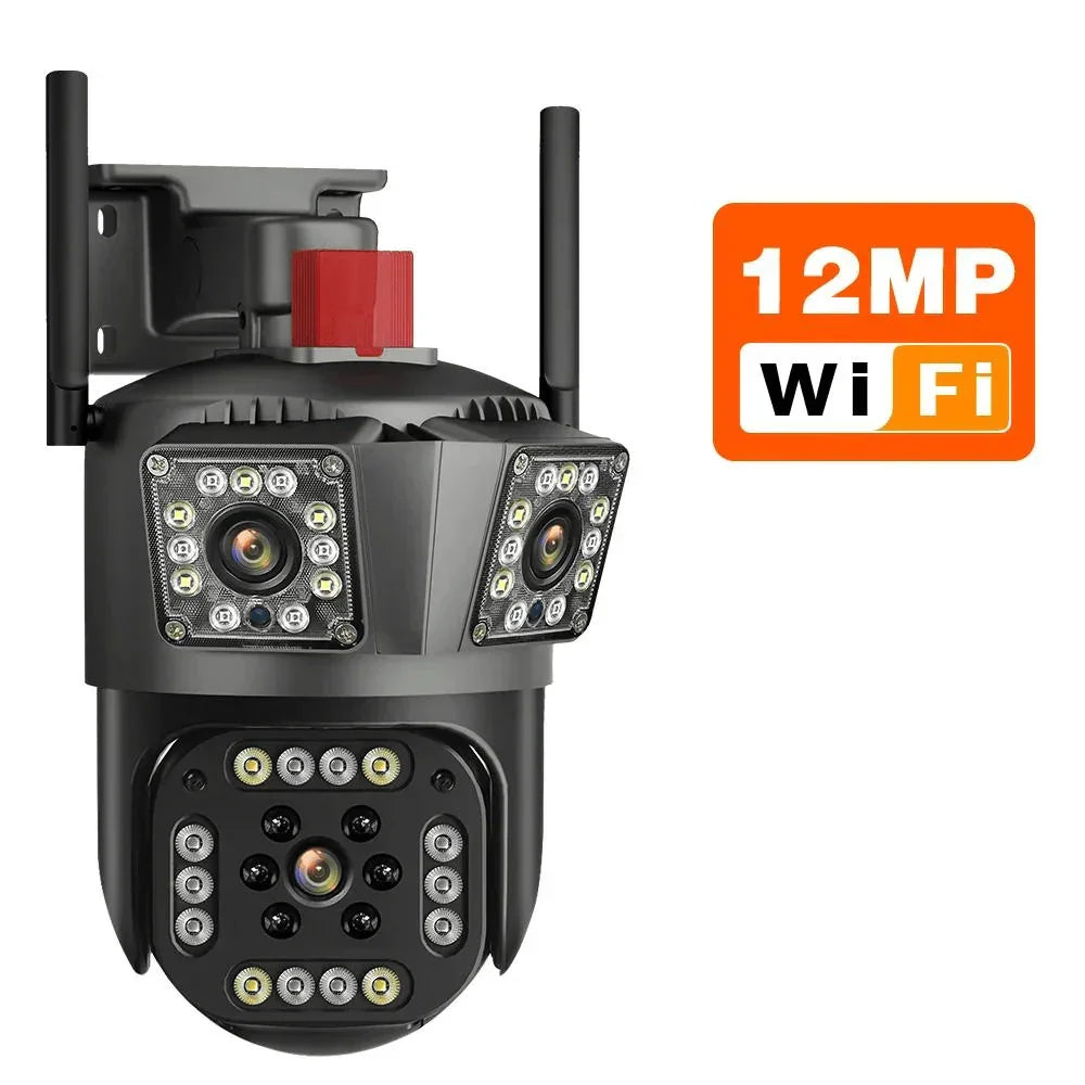 Set 2 x Camera Video de Supraveghere ACP Triple IP Full HD 1080p