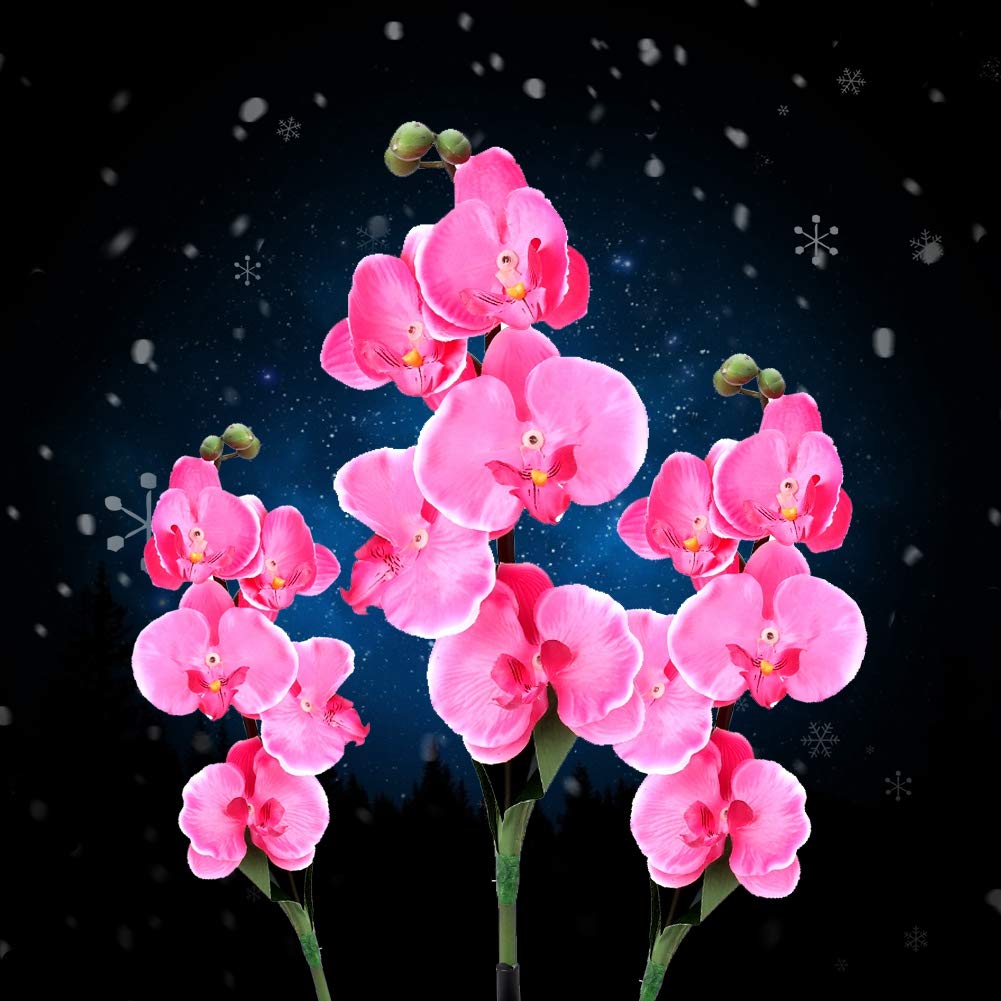 Set 2 x Lampa solara LED Orhidee