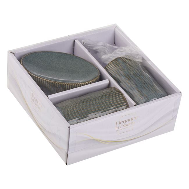 Set ceramic pentru baie, 3 piese