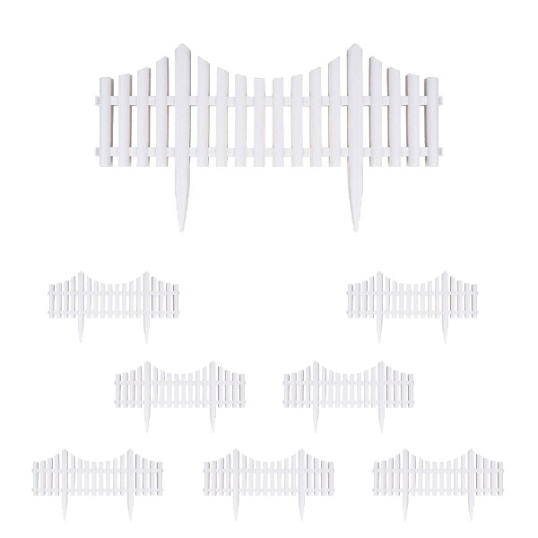 Set 12 bucati gardulet decorativ din plastic