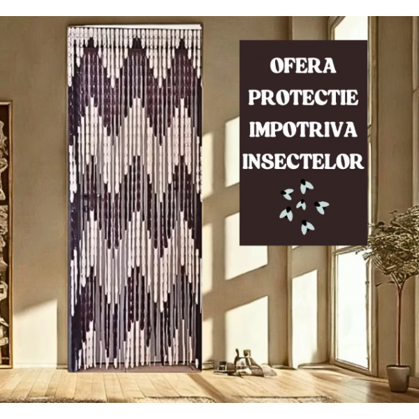 Perdea din plastic impotriva mustelor, 200 x 90 cm