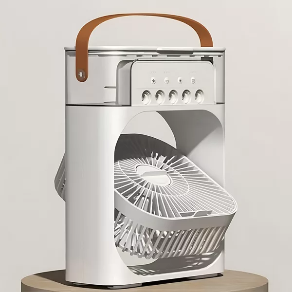 Ventilator cu rezervor de apa sau gheata, 600 ml