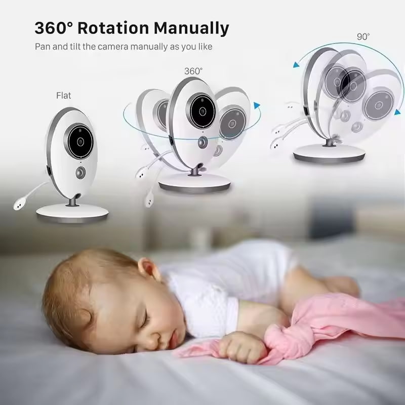 Baby Monitor Smart Wireless, Camera de supraveghere Audio-Video