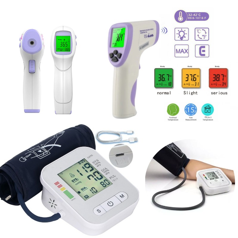 Tensiometru de brat + Termometru noncontact