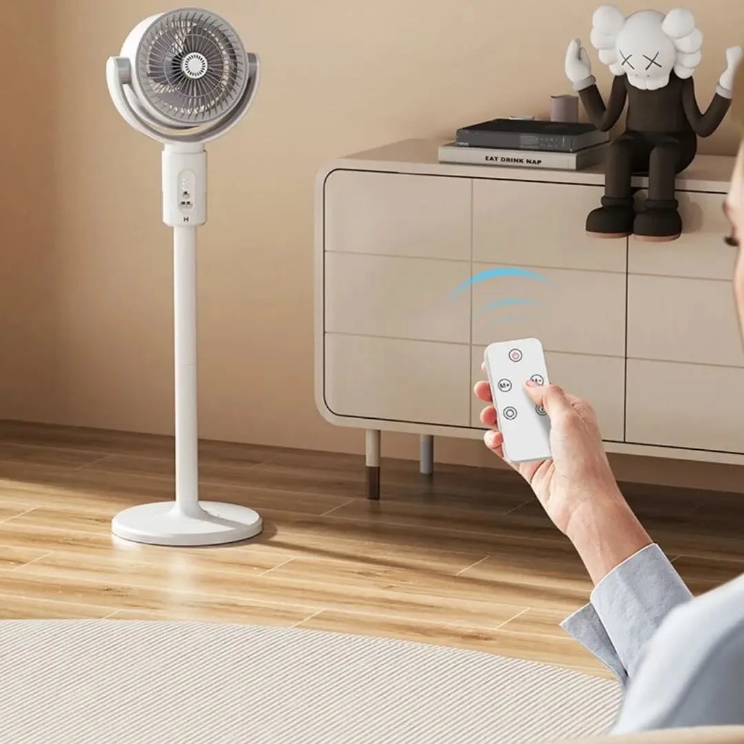 Ventilator 3 in 1 reglabil pe inaltime, 3 viteze, telecomanda