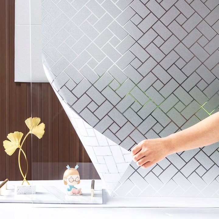 Set 2 x folie geam protectie Anti UV, autoadeziv, 45x150 cm