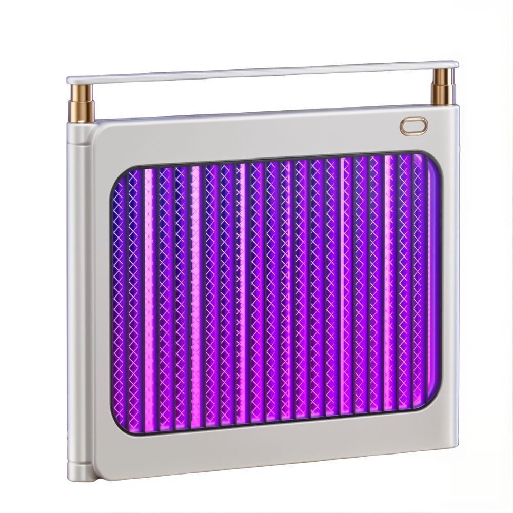 Lampa UV impotriva insectelor, incarcare USB C, baterie 4000 mAh