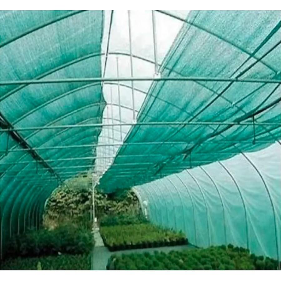 Plasa verde umbrire, 4 M inaltime + Cadou 50 coliere, Opacitate 40%