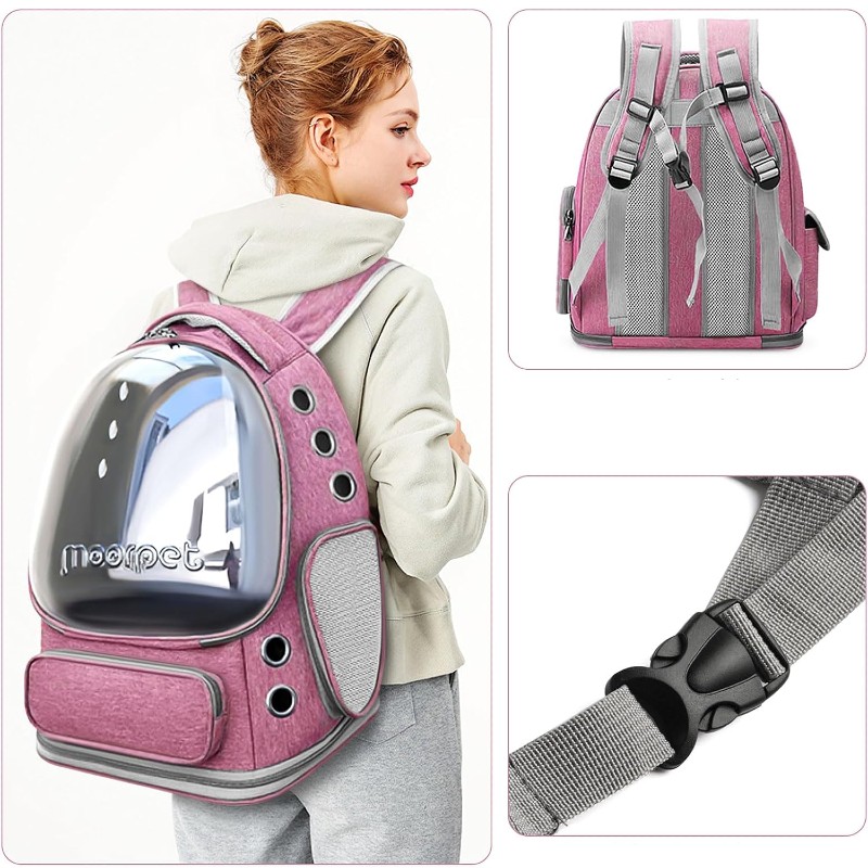 Rucsac transport animale, Roz