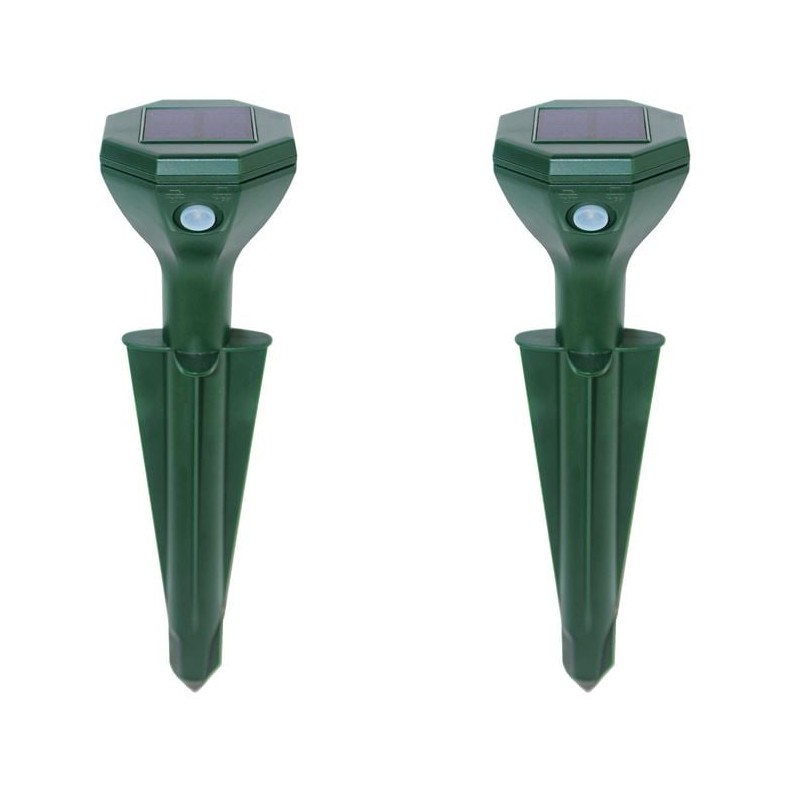 Set 2 x Aparat solar cu vibratii impotriva rozatoarelor