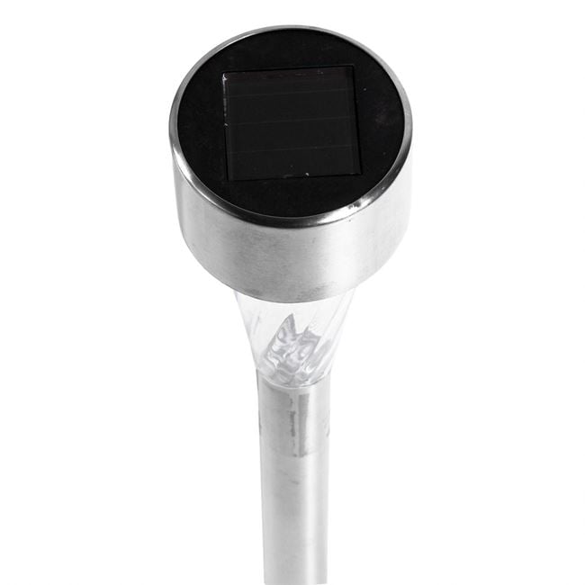 Set 6 x Lampa solara 31 cm, Argintiu