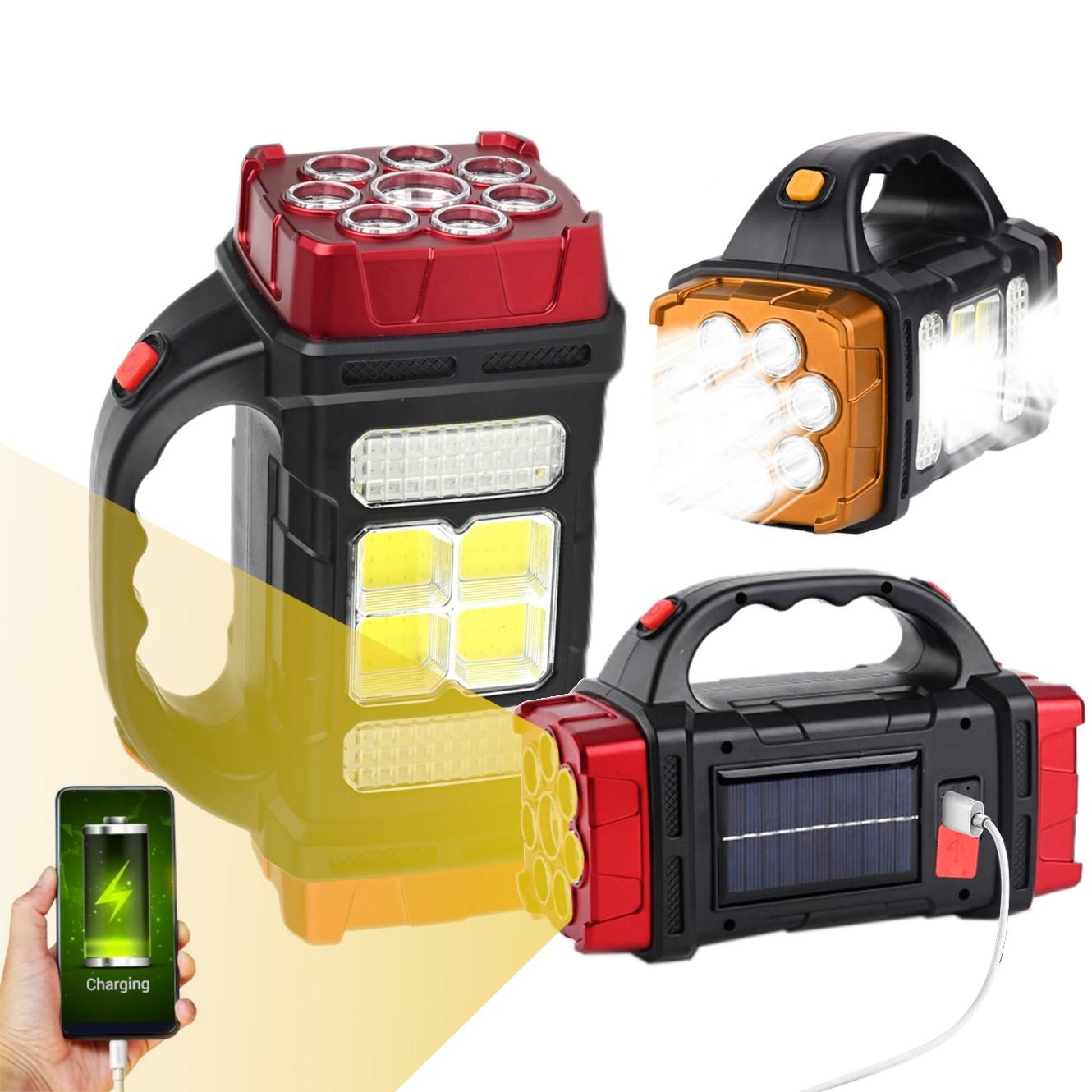 Set 2 x Lanterna solara 38 W, multifunctionala, HB-1678