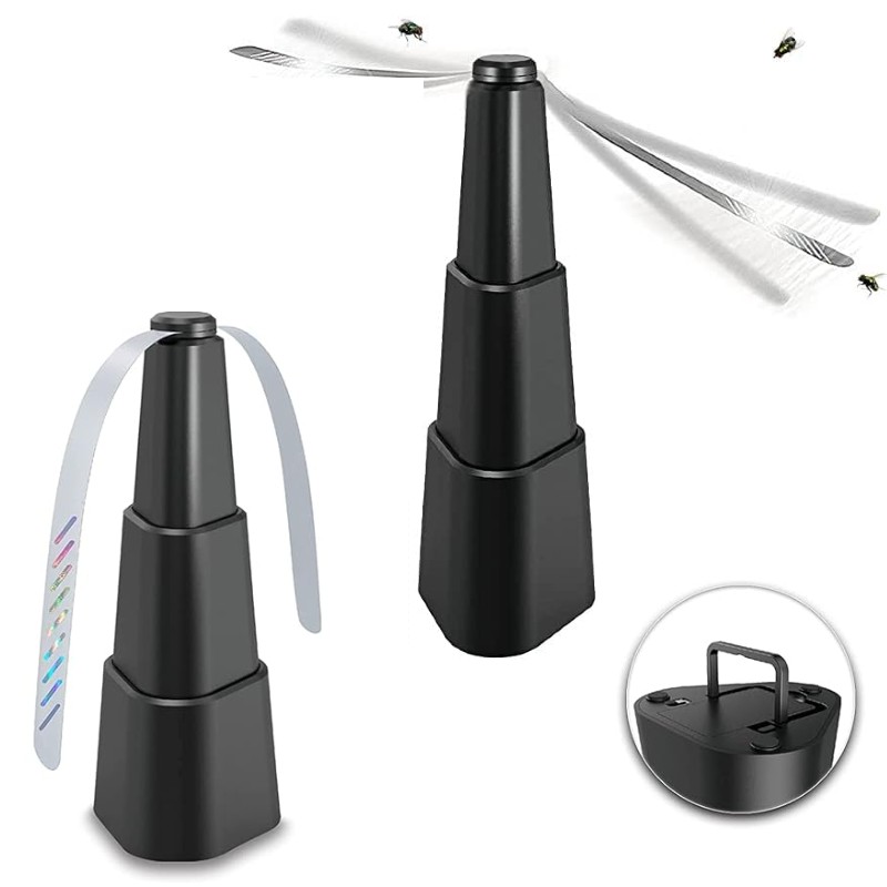 Set 2 x ventilator antiinsecte pentru masa