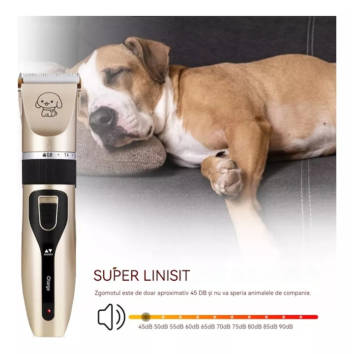 Masina fara fir pentru tuns animale, Accesorii incluse