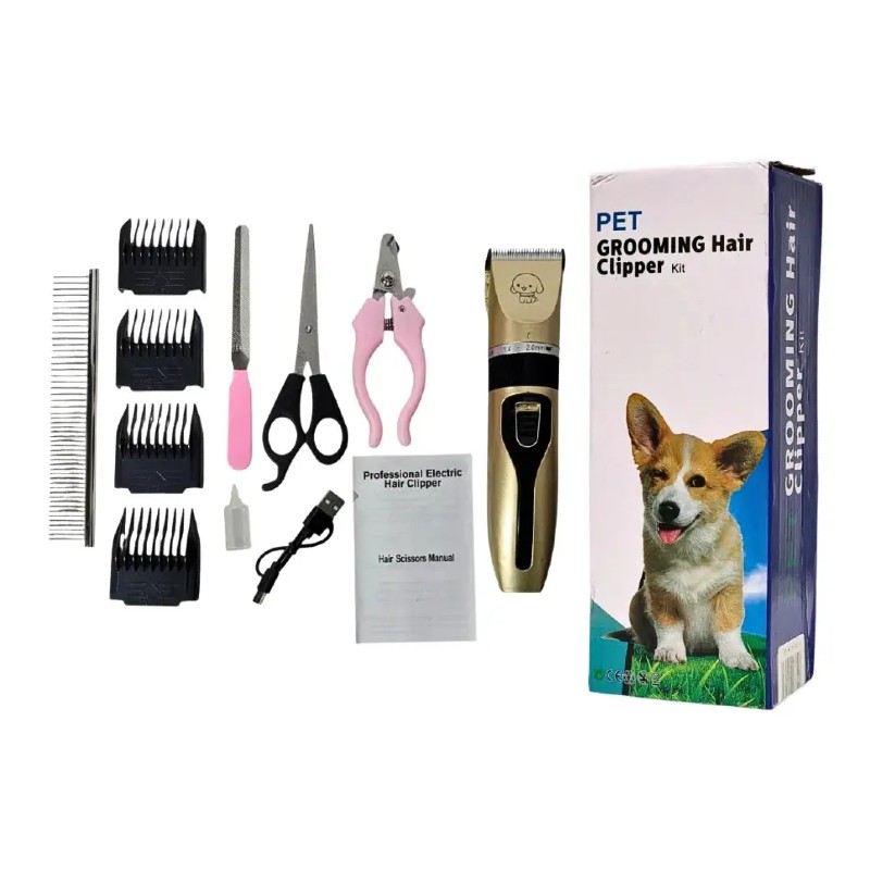 Masina fara fir pentru tuns animale, Accesorii incluse
