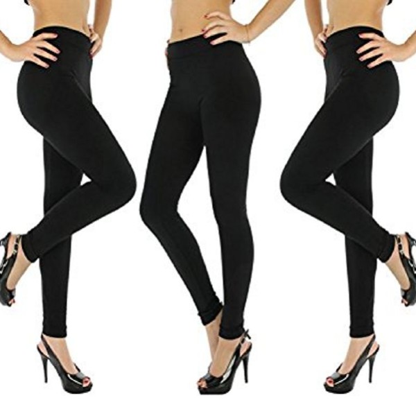 Set 5 colanti vatuiti, marime universala, 1200 DEN, Negru