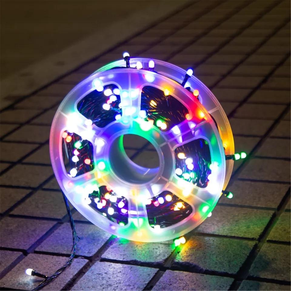Instalatie rola 50 metri, 300 LED, Multicolor