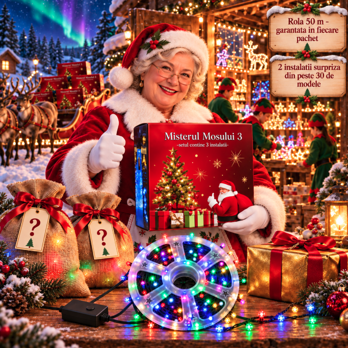 Secret Santa - Pachet 3 instalatii